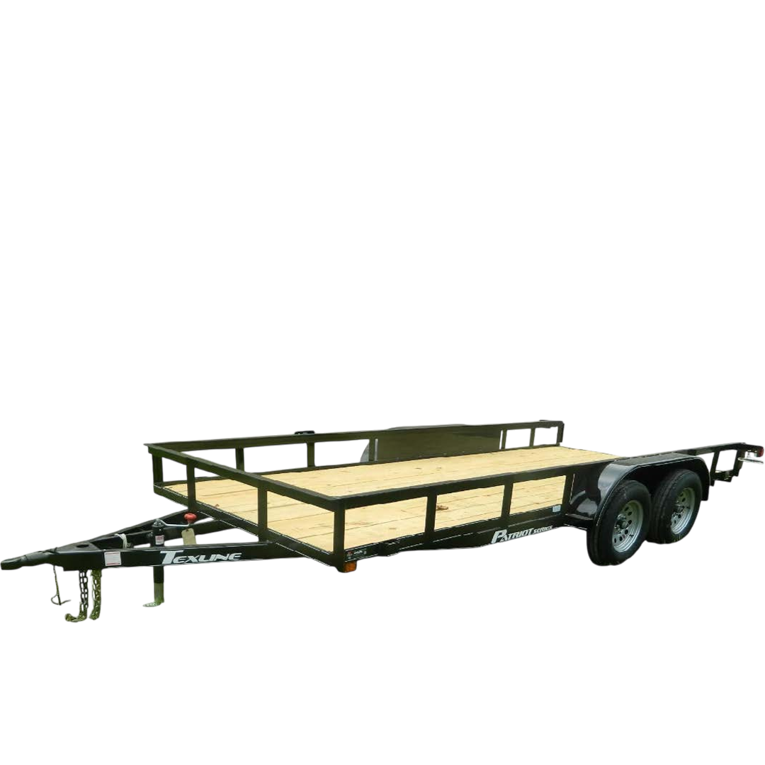 Texline Trailers | Trailer Manufacturer Introducing the Texline utility trailer, crafted by an expert Trailer Manufacturer. This high-quality trailer features dual axles and a durable wooden floor, making it a top choice in our Trailers for Sale. | Trailers for Sale