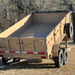 Texline 83″x16′ Tandem Axle Bumper Pull Dump