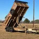 Texline 83″x16′ Tandem Axle Bumper Pull Dump