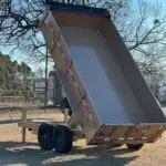 Texline 83″x16′ Tandem Axle Bumper Pull Dump