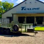 Texline Stealth 83″x12′ Tandem Axle Utility Trailer