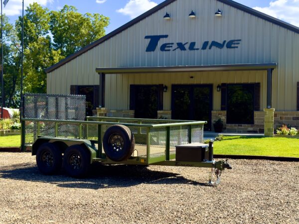 Texline Stealth 83″x12′ Tandem Axle Utility Trailer