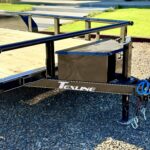 Texline Stealth 83″x16′ Tandem Axle Utility Trailer