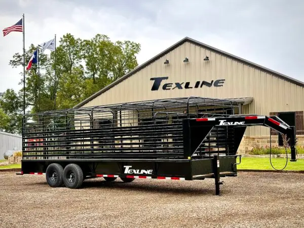 Texline 6’8″x 24′ Cattle Trailer