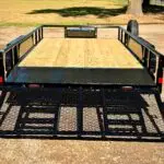 Texline Stealth 83″x16′ Tandem Axle Utility Trailer