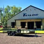 Texline Stealth 83″x16′ Tandem Axle Utility Trailer