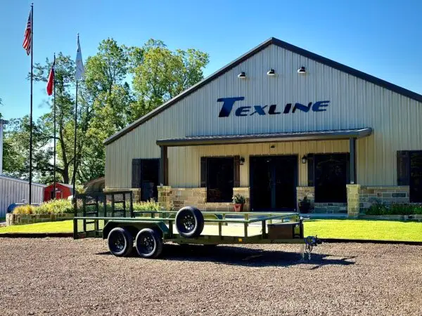 Texline Stealth 83″x16′ Tandem Axle Utility Trailer