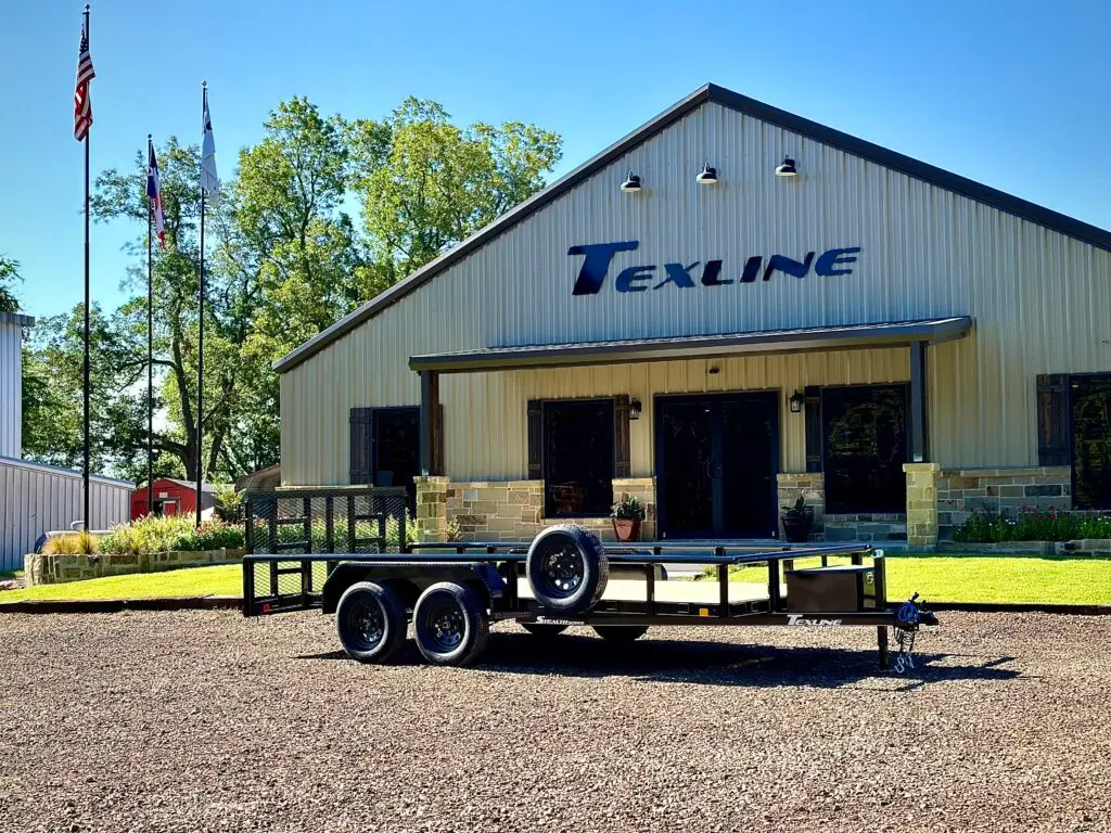 Texline Stealth 83″x16′ Tandem Axle Utility Trailer