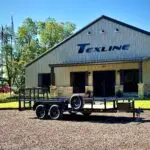 Texline Stealth 83″x16′ Tandem Axle Utility Trailer