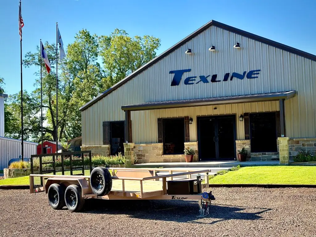 Texline Stealth 83″x16′ Tandem Axle Utility Trailer