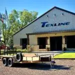 Texline Stealth 83″x16′ Tandem Axle Utility Trailer