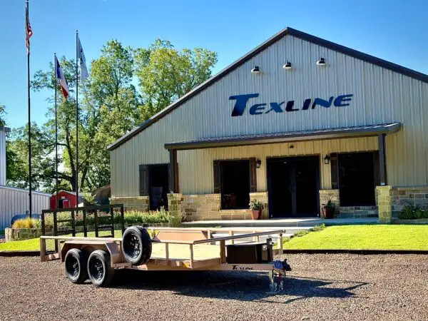 Texline Stealth 83″x16′ Tandem Axle Utility Trailer