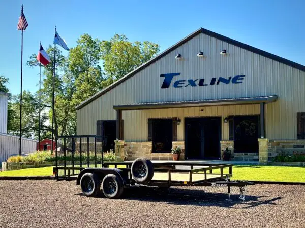 Texline Series 83″x16′ Tandem Axle Utility Trailer