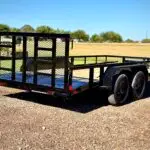 Texline Stealth 83″x16′ Tandem Axle Utility Trailer