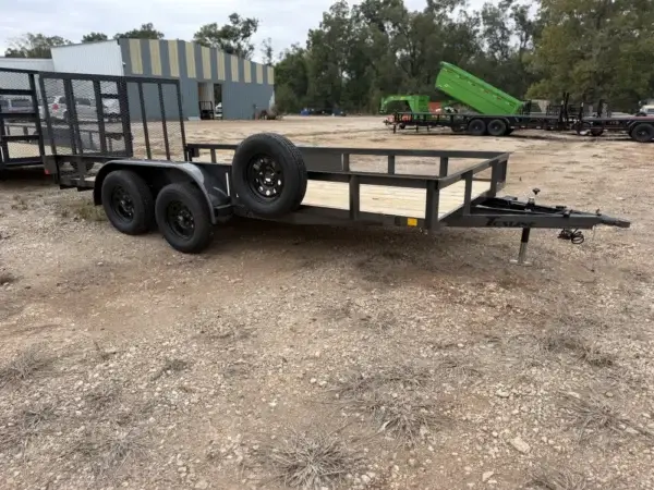 Texline Series Tandem Axle Utility 83″ X 16′