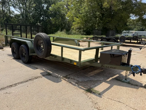 Stealth Tandem Axle Utility 83″ X 16′