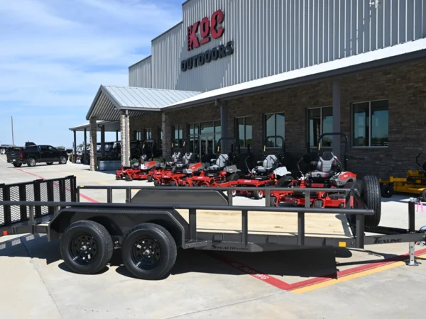 Stealth Tandem Axle Utility 83″ X 16′